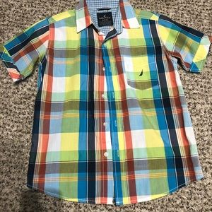 Boys Nautica Button Up shirt